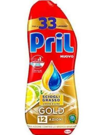 PRIL LAVASTOVIGLIE GOLD GEL LEMON ML 650