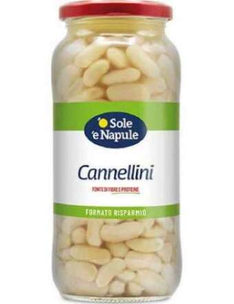 'O SOLE 'E NAPULE FAGIOLI CANNELLINI VETRO GR 540
