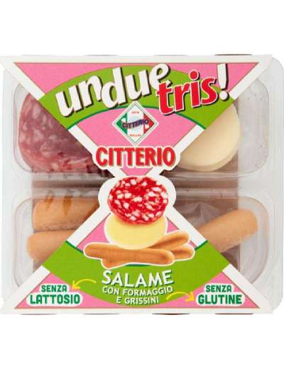 UNDUETRIS! SALAME S/GLUTINE S/LATTOSI VS GR 80