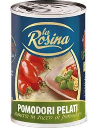 LA ROSINA POMODORI PELATI LATTA GR 400