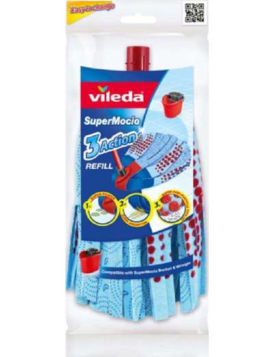 VILEDA MOCIO RICAMBIO FIOCCO 3ACTION