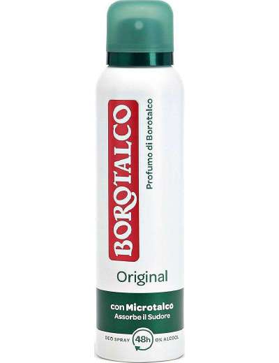 BOROTALCO DEODORANTE SPRAY ORIGINAL CON MICROTALCO 150 ML