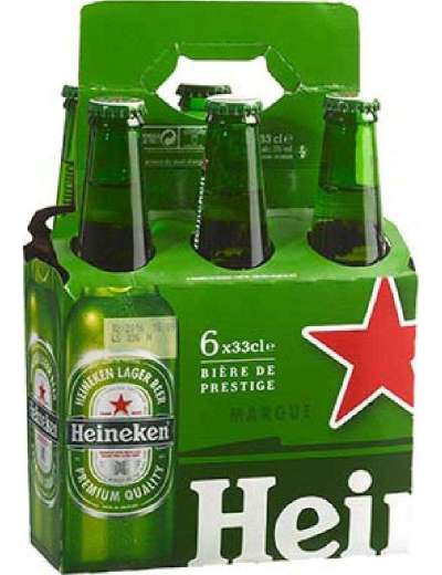 HEINEKEN BIRRA 6X33CL