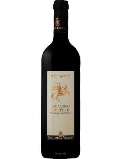 BALIAGGIO AGLIANICO DEL VULTURE CL 75