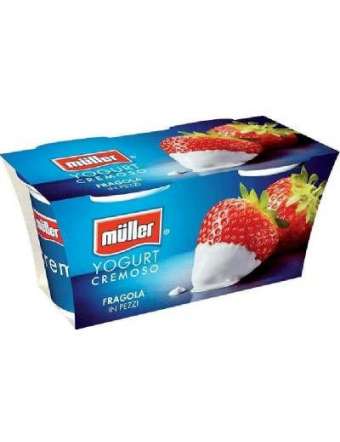 MULLER YOGURT FRAGOLA 2X125 GR