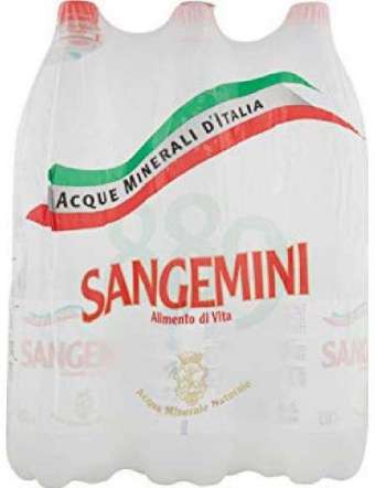 ACQUA SANGEMINI PET LT 1,5 X 6