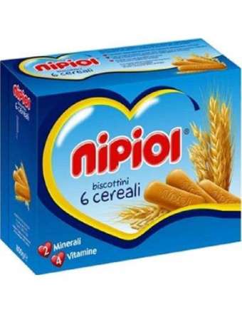 NIPIOL BISCOTTI 6 CEREALI...