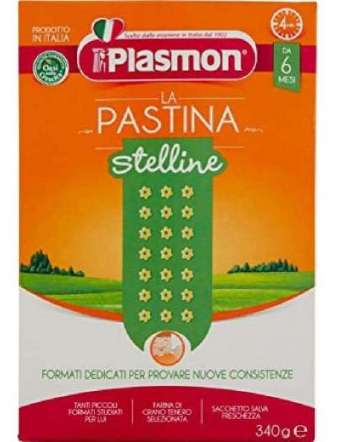 PLASMON PASTA STELLINE GR 340