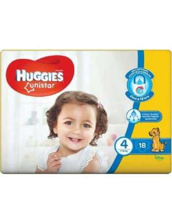 HUGGIES UNISTAR TAGLIA 4...