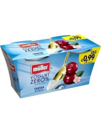 MULLER 0% YOGURT CILIEGIA...