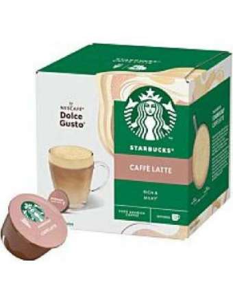 STARBUCKS CAFFELATTE CAPS X12