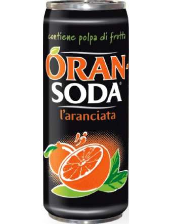ORANSODA LATTINA 33 CL