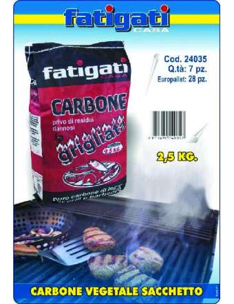 FATIGATI CARBONE VEGETALE...