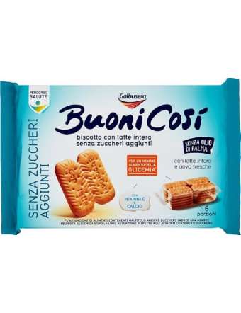 GALBUSERA BUONICOSI LATTE...