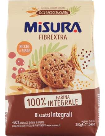 MISURA BISCOTTI FIBRE...