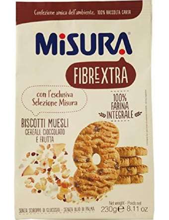 MISURA BISCOTTI MUESLI...