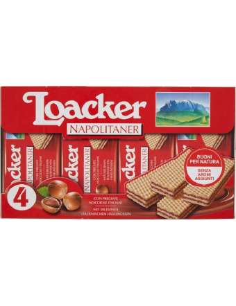 LOACKER WAFER NAPOLITANER...
