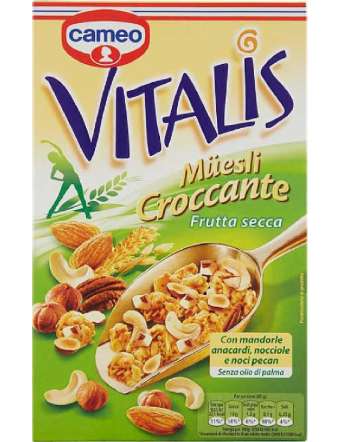 CAMEO VITALIS FRUTTA SECCA...