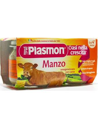 PLASMON OMOGENEIZZATO MANZO...