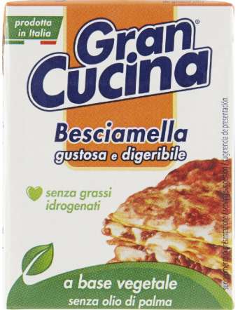 GRAN CUCINA BESCIAMELLA...