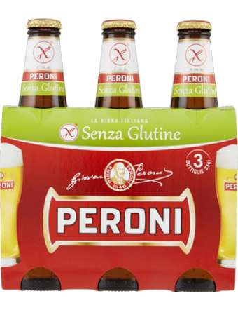 PERONI SENZA GLUTINE 3X33 CL