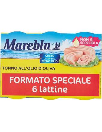 MAREBLU' TONNO OLIO D'OLIVA...
