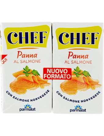 CHEF PANNA AL SALMONE 2X125...