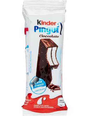 KINDER PINGUI CACAO 4 PZ GR...