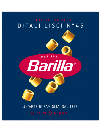 BARILLA N45 DITALI LISCI GR...