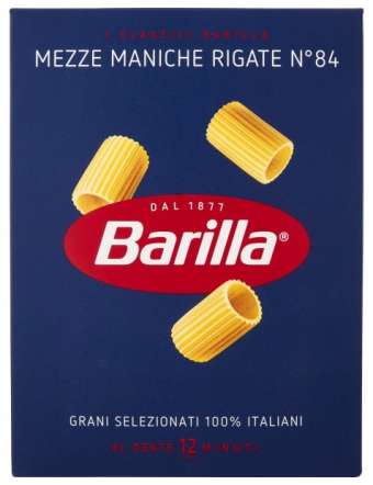 BARILLA N84 MEZZE MANICHE...