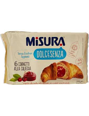 MISURA CORNETTI CILIEGIA...