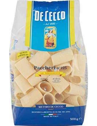 DE CECCO N 125 PACCHERI...