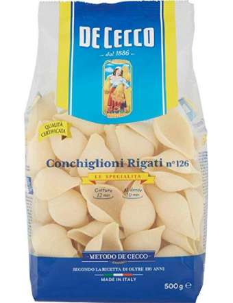 DE CECCO N 126 CONCHIGLIONI...