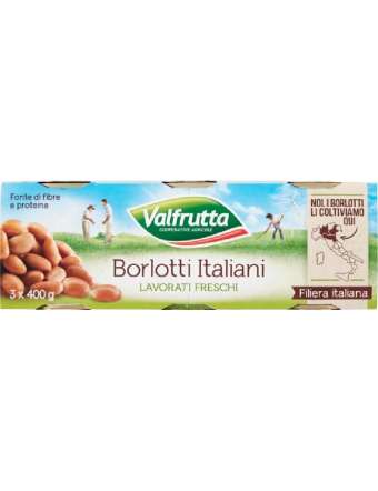 VALFRUTTA 3X400 BORLOTTI...