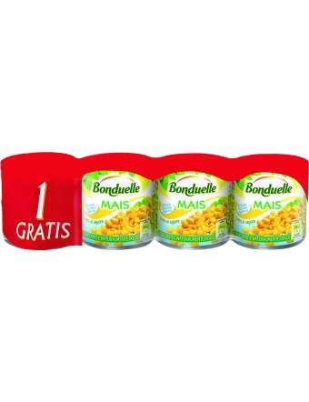 BONDUELLE MAIS GR 150 X 3+1...