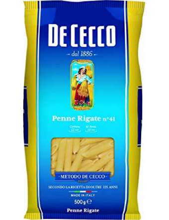 DE CECCO N 41 PENNE RIGATE...