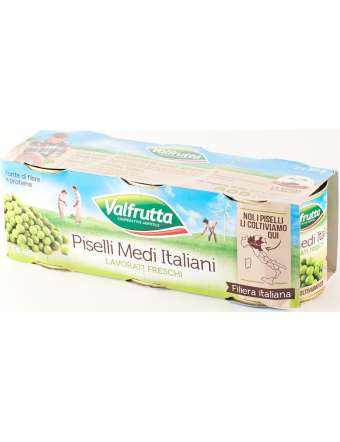 VALFRUTTA 3X400 PISELLI...