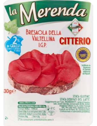 CITTERIO MERENDA BRESAOLA...