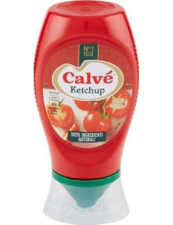 CALVE' KETCHUP TOP DOWN...