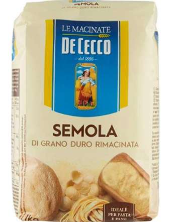 DE CECCO SEMOLA RIMACINATA...