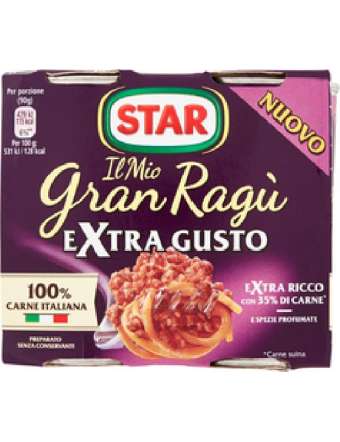 STAR RAGU' EXTRAGUSTO GRAN...