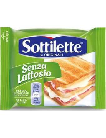 SOTTILETTE SENZA LATTOSIO...
