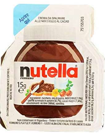 NUTELLA FERRERO 6X15 GR...
