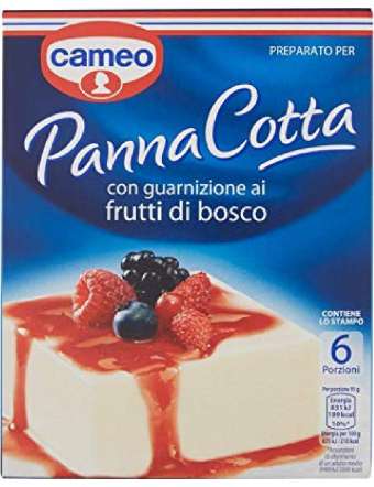 CAMEO PANNA COTTA FRUTTI...