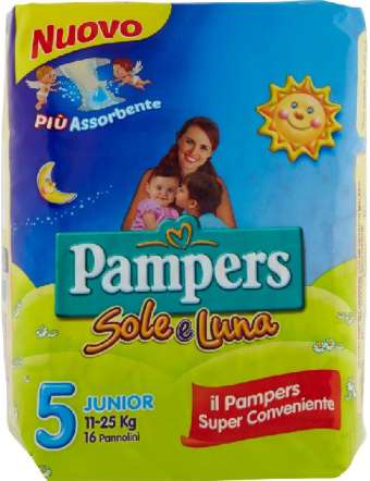 PAMPERS SOLE & LUNA TAGLIA...