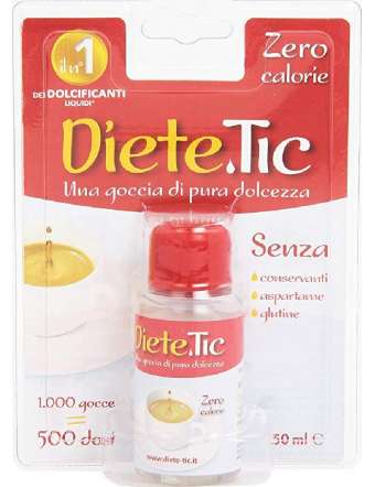 DIETE.TIC DOLCIFICANTE...