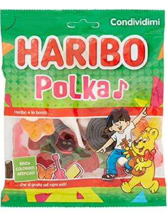 HARIBO POLKA CARAMELLE GR 175