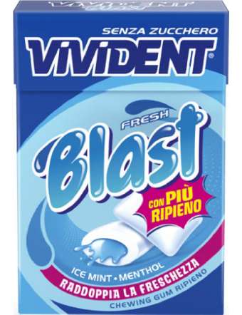 VIVIDENT FRESH BLAST BLUE...
