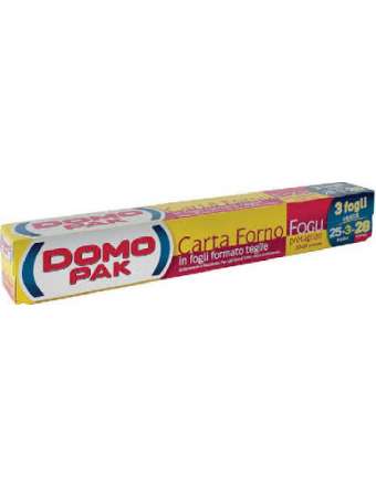 DOMOPAK CARTA FORNO FOGLI...