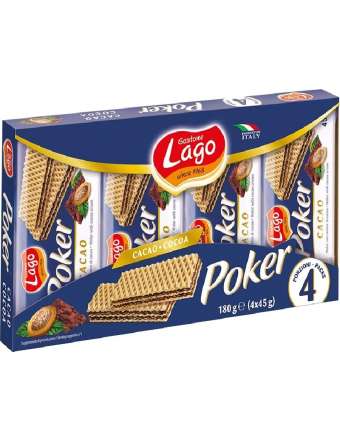 LAGO WAFER CACAO POKER GR...